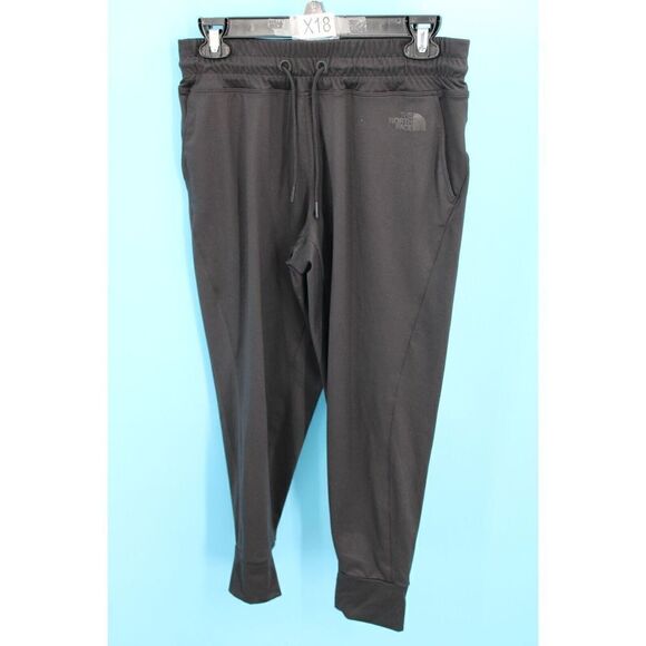 The North Face Black FlashDry Pull-On Lightweight SMALL CAPRI JOGGERS - Picture 1 of 8